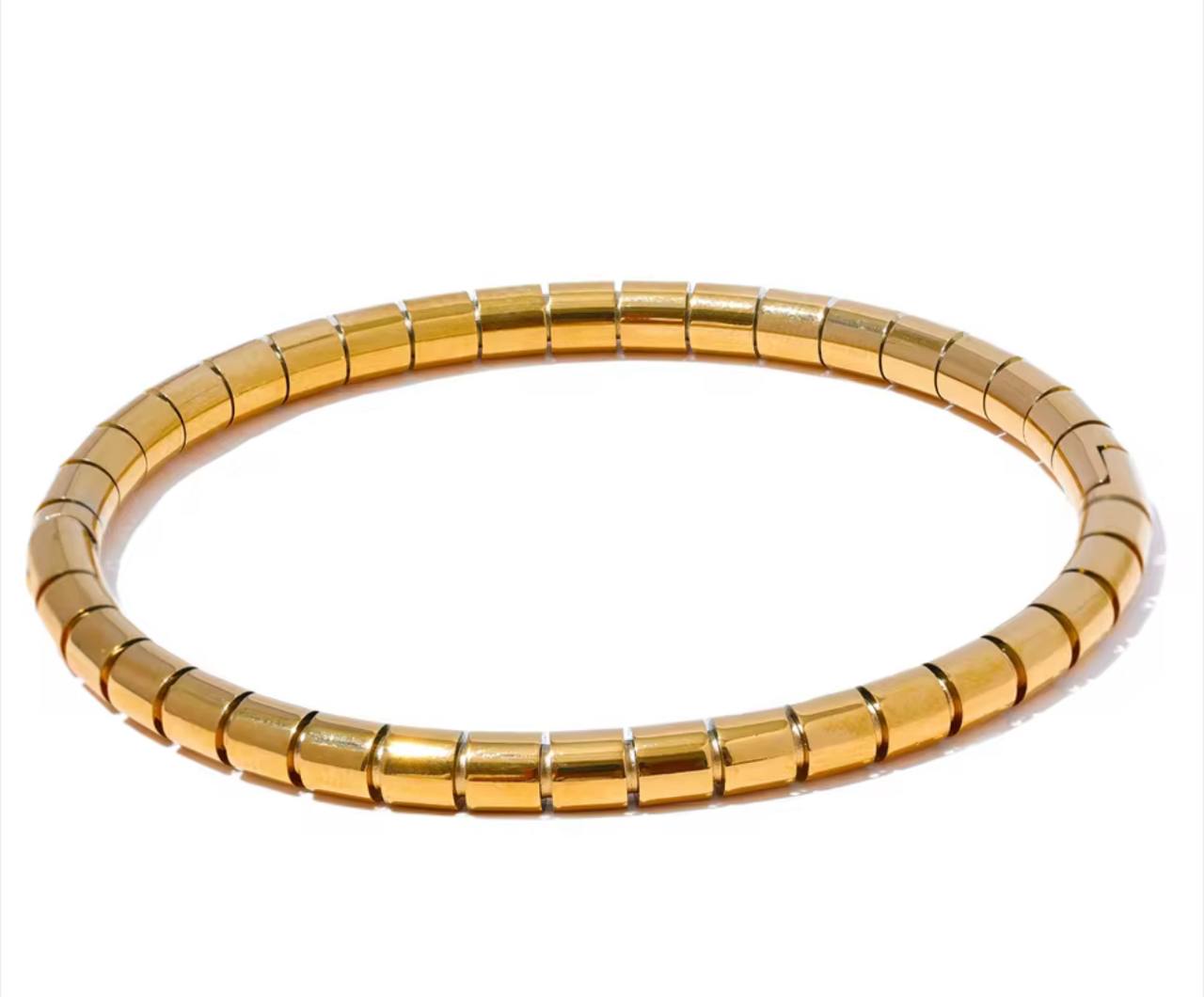 Bridgette Gold Bar Bracelet