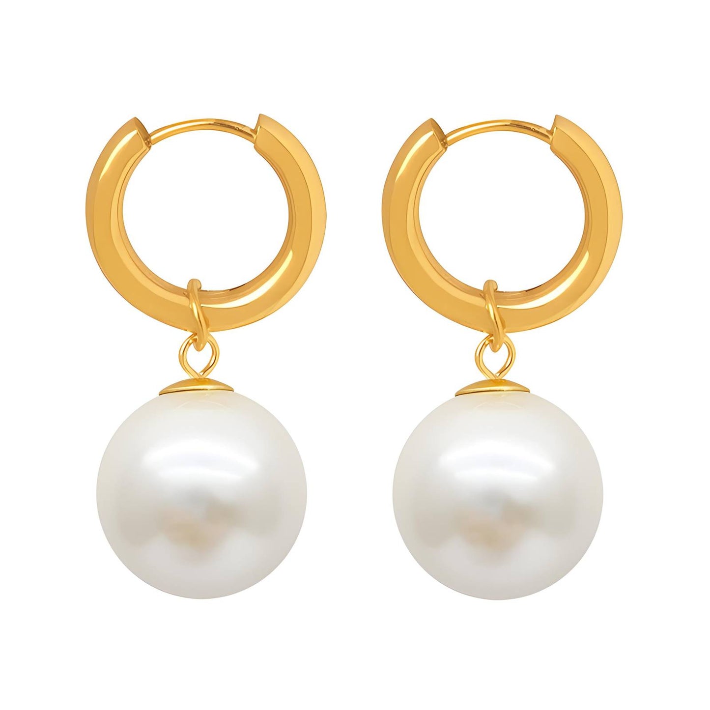 Ava Pearl Glimmer Earrings